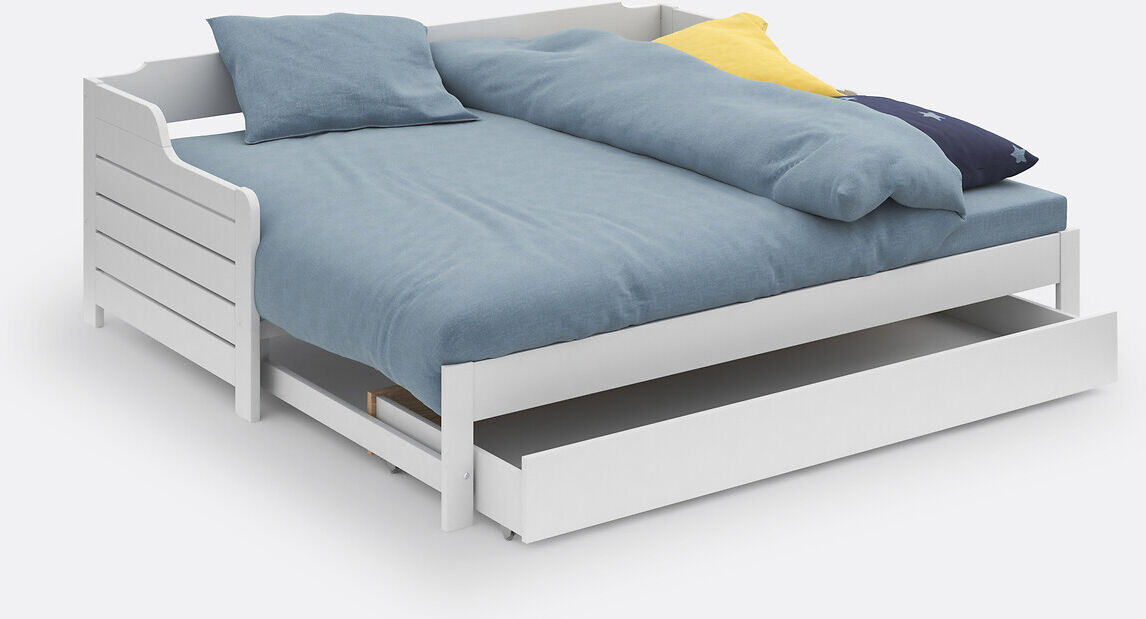 LA REDOUTE INTERIEURS Lit banquette extensible, tiroir, sommier, Grimsby