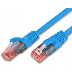 2x Wirewin Patchkabel: UTP 7m blau (U/UTP, UTP, CAT6, 7 m), Netzwerkkabel