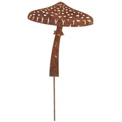 Esschert Design, Aussendekoration, Rost Gartenst. Riesenschirmpilz