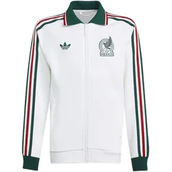 adidas FMF Mexiko Auswärts Einlaufjacke WM 2026 Kinder JZ6461 - white 176