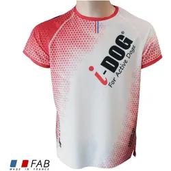 i-DOG, Herren, Sportshirt, Ripstretch Dry Raidlight (XL), Weiss, XL