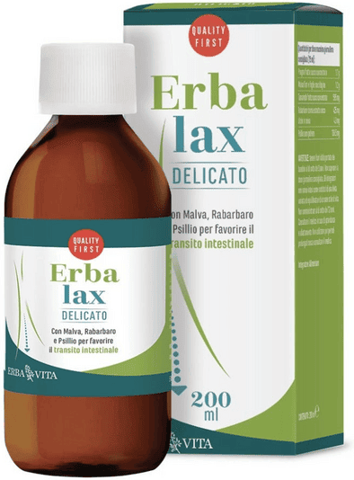 Erba Vita Erbalax Delicato Fluido Integratore Intestinale 200 ml
