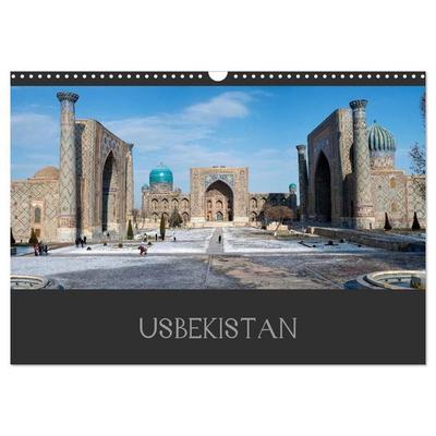 Usbekistan (Wandkalender 2027 DIN A3 quer), CALVENDO Monatskalender