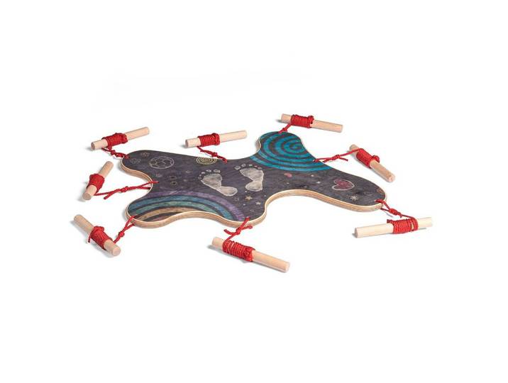 Erzi® Spiel Geschicklichkeitsspiel Teamgeist, Für drinnen und draußen