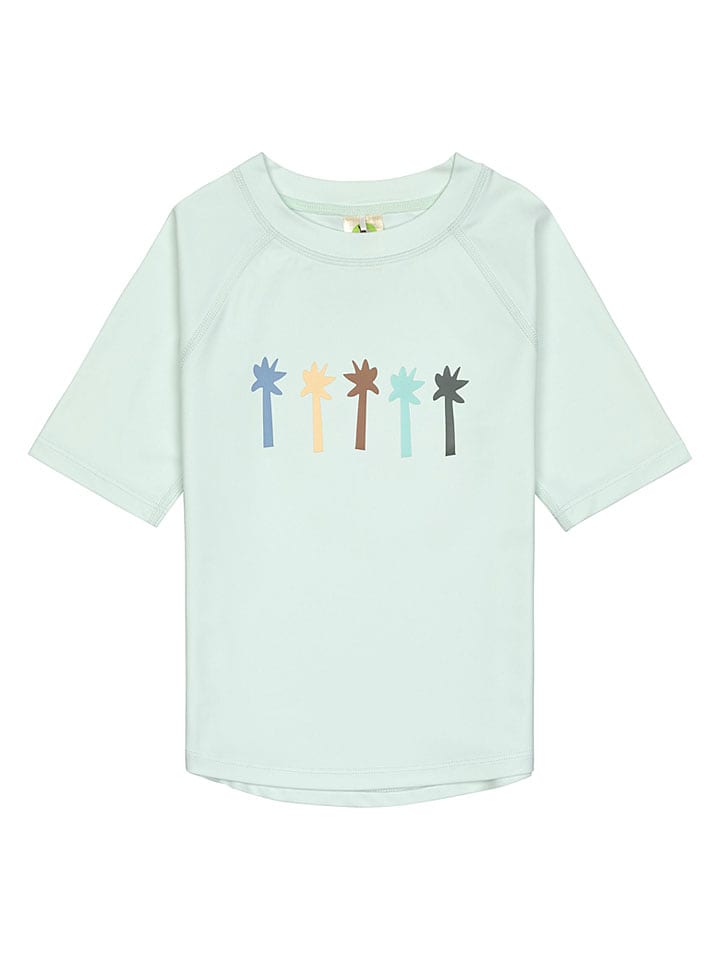 Lässig Badeshirt in Türkis - 92
