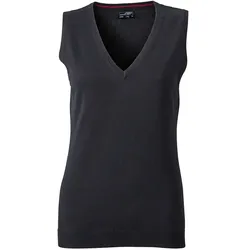 Damen V-Neck Pullunder "JN656" - XXL - black