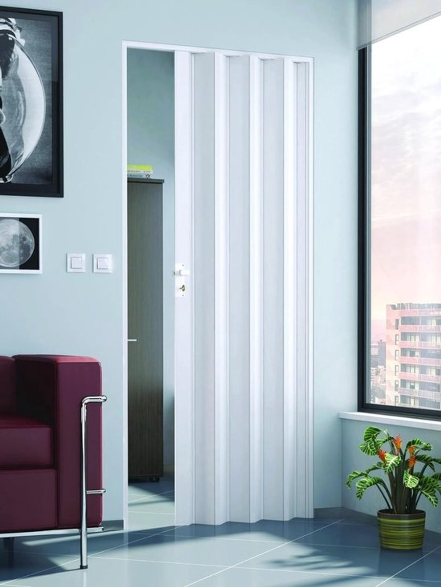 Op maat gemaakte duurzame PVC vouwdeur voor ruimtebesparing