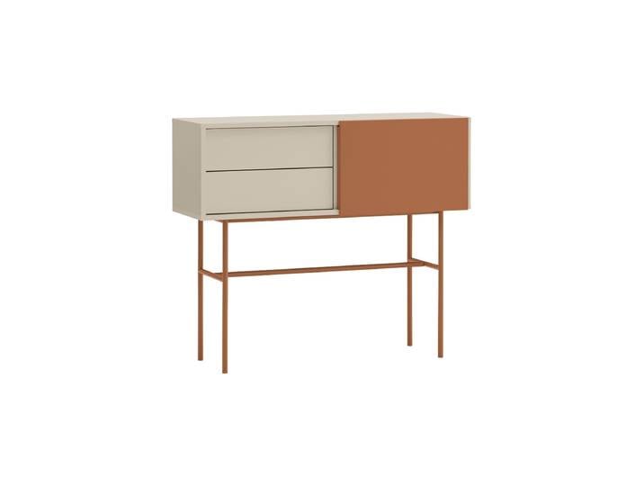 Design Konsolentisch „Nube“ Eiche Cream / Arkilla Teulat