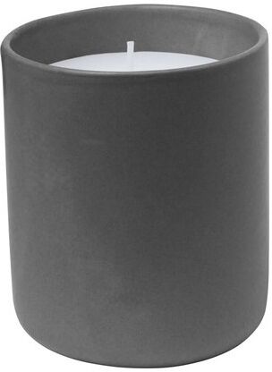 Bougie Aromatique Personnalisée Vanille Elora   Cadeau Unique céramique gris