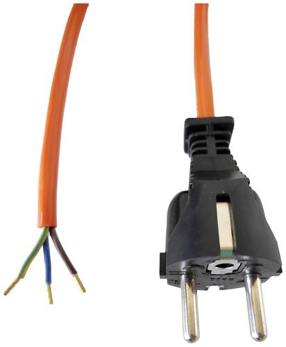 Helukabel 84672-1 Strom Netzkabel Orange 2m