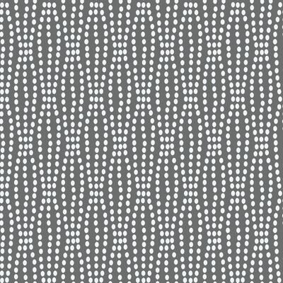Roommates Waverly Grey & White Strands Peel and Stick Wallpaper