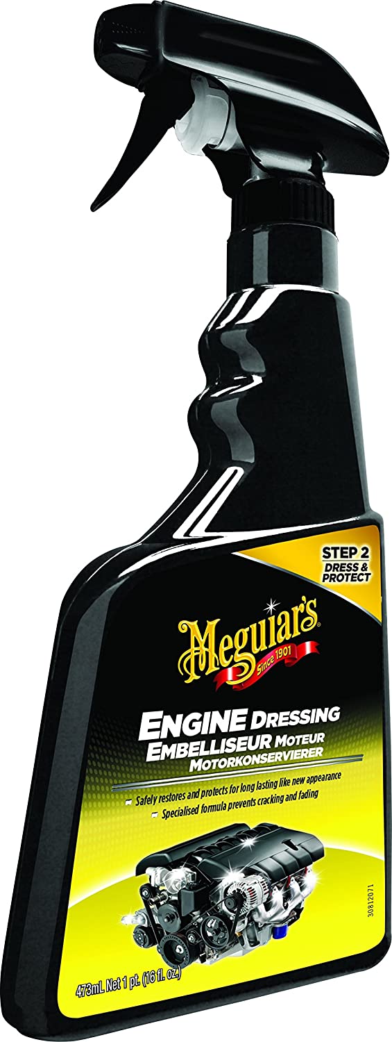 Meguiars Motorraumkonservierung Engine Dressing- Motorkonservierer [450 Ml] G17316eu 0.45l