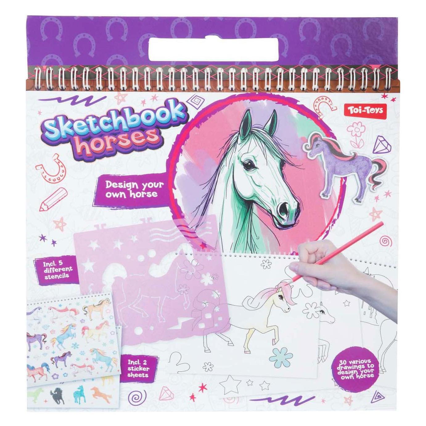 Toi-Toys Gestalte dein eigenes Pony-Skizzenbuch (20638945)