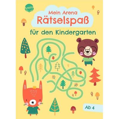 Mein Arena Rätselspaß für den Kindergarten, Taschenbuch von , Arena, 978-3-401-72043-2