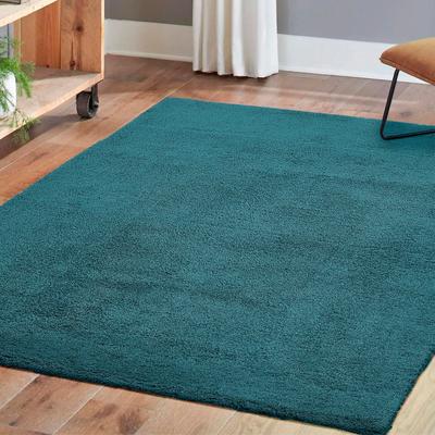 Andiamo "San Paolo" rechteckig 27 mm Höhe Uni Farben, weiche Qualität, ideal im Wohnzimmer & Schlafzimmer