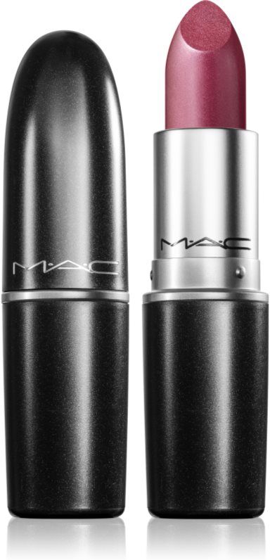 MAC Cosmetics Frost Lipstick long-lasting lipstick with pearl shine shade Plum Dandy 3 g