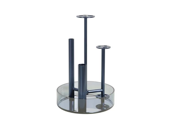 Fritz Hansen - Ikeru Vase High, dusk blue