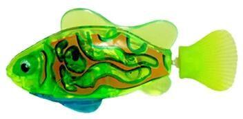 Inspired Living SplashChase LED Robot Fish Interactive Cat Toy 2