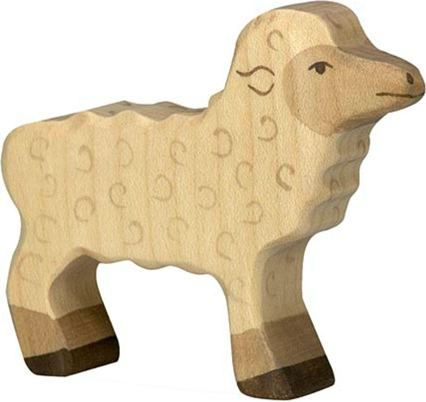 Holztiger Lam