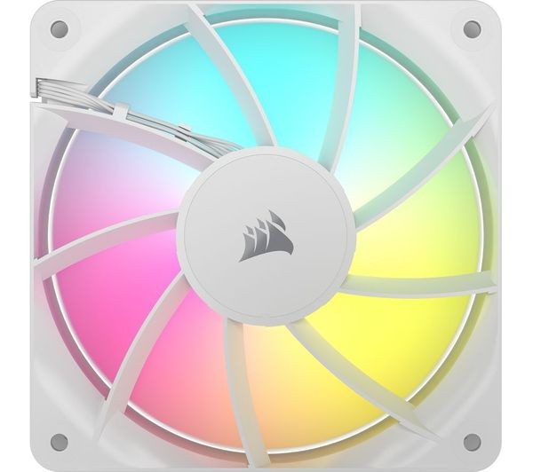 Corsair RS120 ARGB 120 mm PWM Case Fan - Triple Pack, White