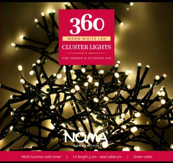 Noma 360 LED Warm White Multifunction Cluster Lights