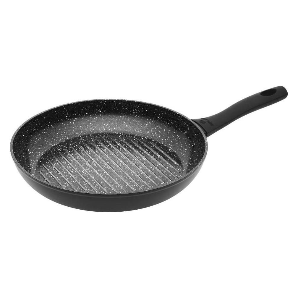 Gerlach Granitex Patelnia aluminiowa grillowa Ilag Xera Dur 2 28cm (Grillpfanne, Aluminium, 28 x 5 cm) (GR5803-PROM)