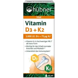 Vitamin D3 + K2 - Tropfen 25ml