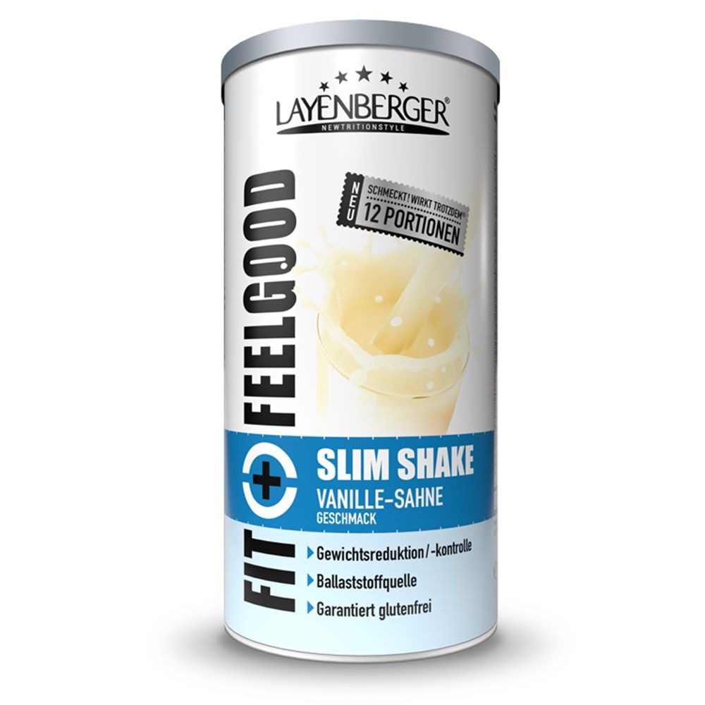 Layenberger Fit+Feelgood Slim Shake Vanille-Sahne 396 g Pulver