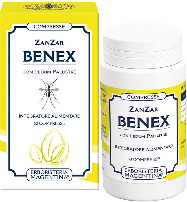 Erboristeria Magentina ZanZar Benex 60 Compresse