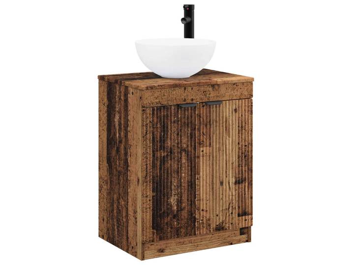 Ensemble De Mobilier De Salle De Bain Bois Ancien
