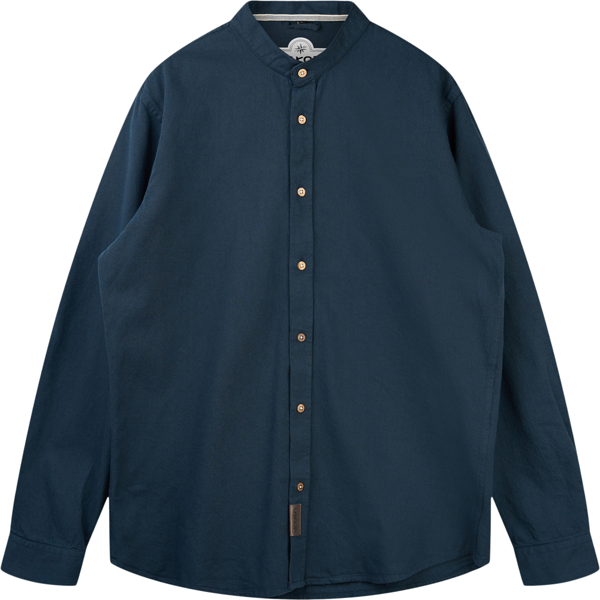 Lakor Plain Dal Herren Hemden blau Größe M Lifestyle Hautfreundlich