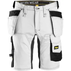 Handwerker Shorts "6141" AllroundWork - 48 - weiß/schwarz