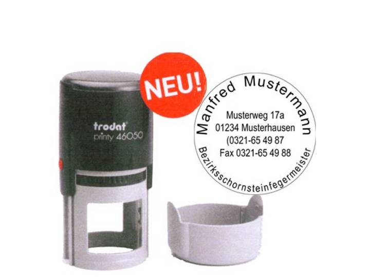 trodat 46050 Printy ronde stempel zelfkleurend Ø 50 mm
