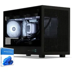 Sedatech Mini-PC Evolution - UCC2900I2I1HF (2000 GB, 32 GB, Intel Core i5-12400), PC, Schwarz