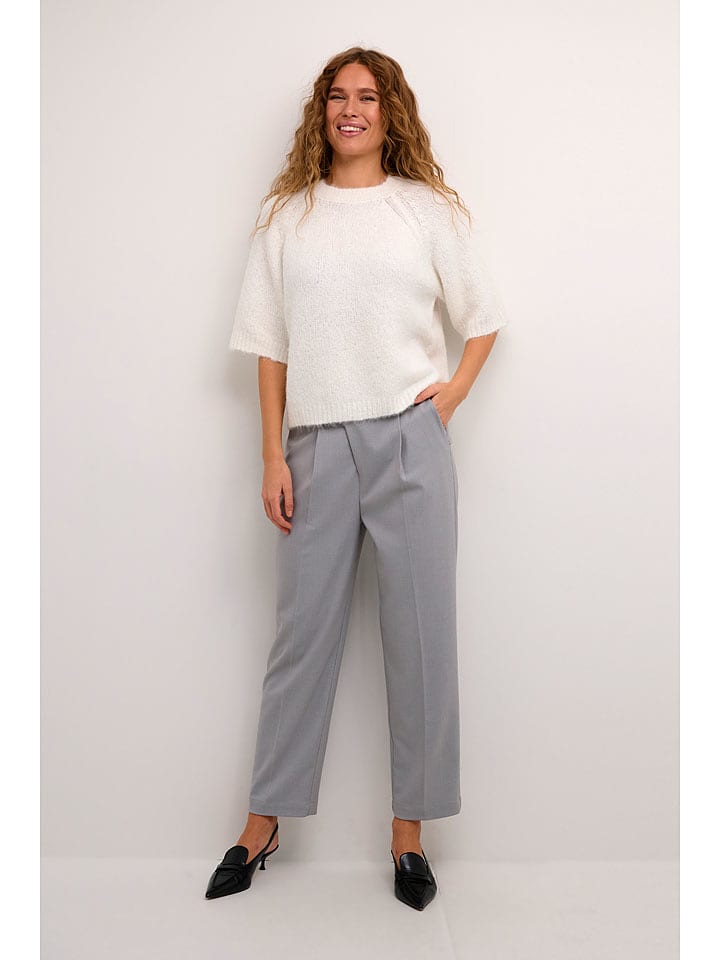 Kaffe Pullover "Emilie" in Weiß - L