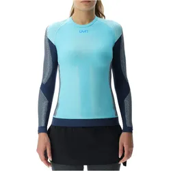 UYN Running PB42 langarm Laufshirt Damen blue radiance/peacot XL