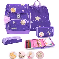 Belmil Premium Comfy Plus Schulranzenset 5-teilig - Dahlia Koffer24