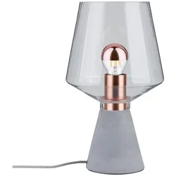 PAULMANN Wohnraumleuchte 20W HV E27 grau Yorik 796.65 mit Schalt