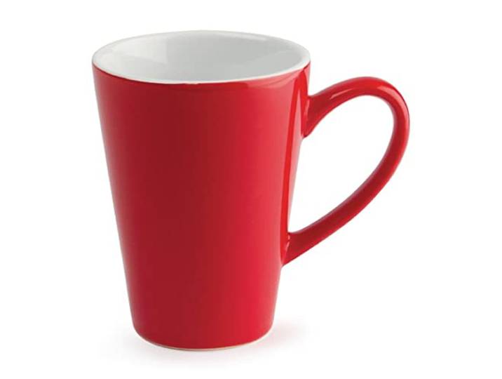 Olympia GL486 Café Latte Cup, 340 ml, 12 oz, rot (12 Stück)