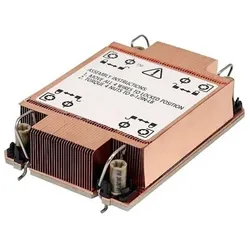 Intertech INTER-TECH CPU-Kühler S4 1U passiv für Sockel LGA 4677 (27 mm), CPU Kühler, Kupfer