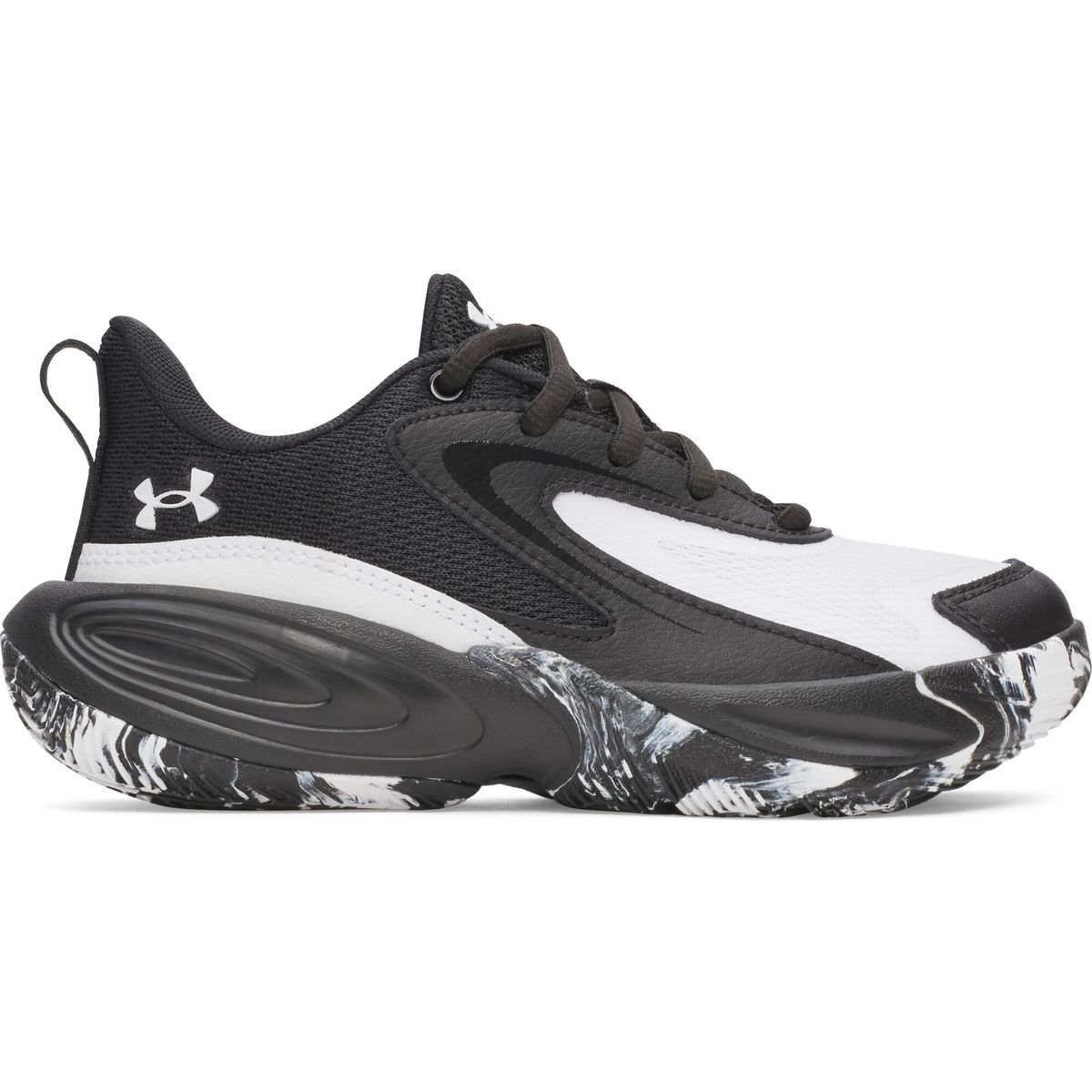 Under Armour PS Lockdown 8 black white (001) 1.5 6009404-001-1.5