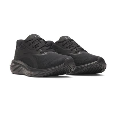 Laufschuh UNDER ARMOUR "UA ASCEND", Herren, Gr. 47, schwarz, schwarz, schwarz, Synthetik, Textil, Schuhe Laufschuh