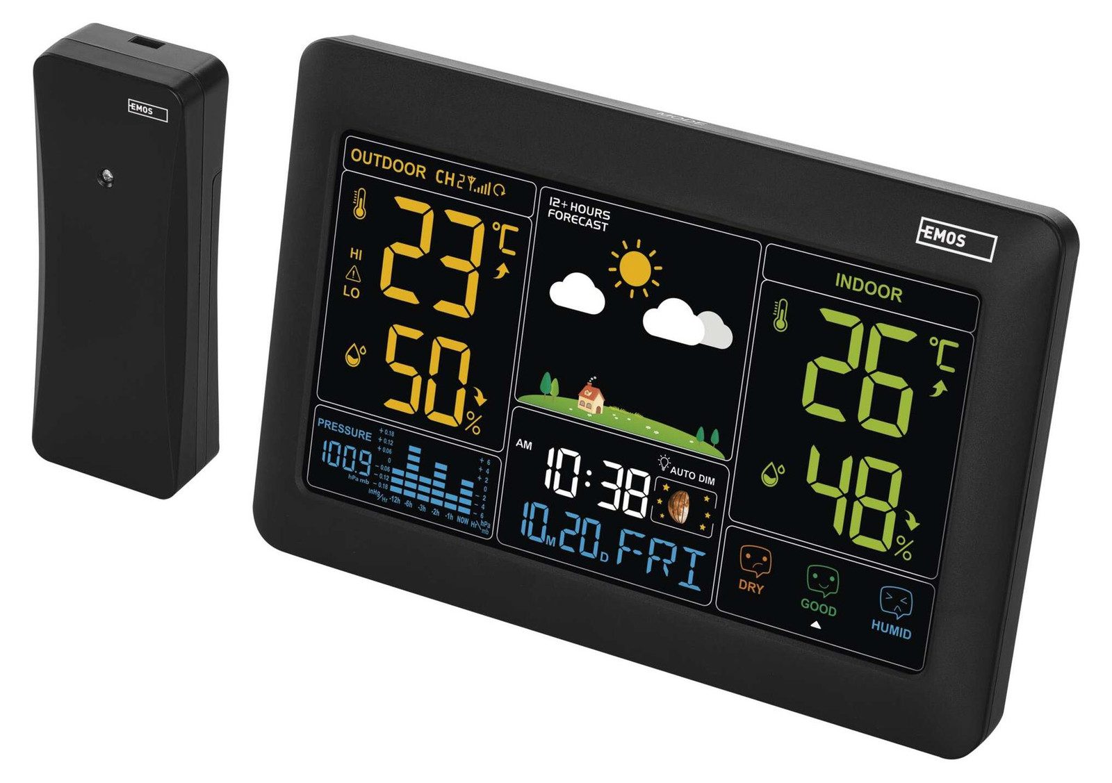 Draadloos weerstation EMOS Home model E0387