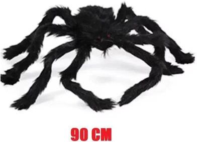 Uplifted Finds Giant Plush Spider Halloween Decoration Horror Party Prop Outdoor Prop 90 Cm