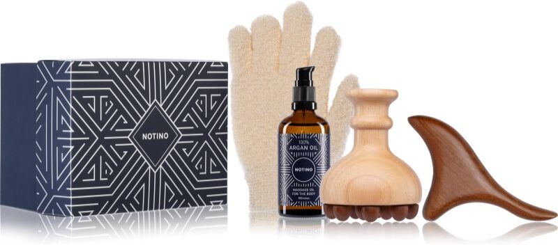 Notino Gift Set Argan Oil Body Massage Gift Set coffret cadeau pour femme