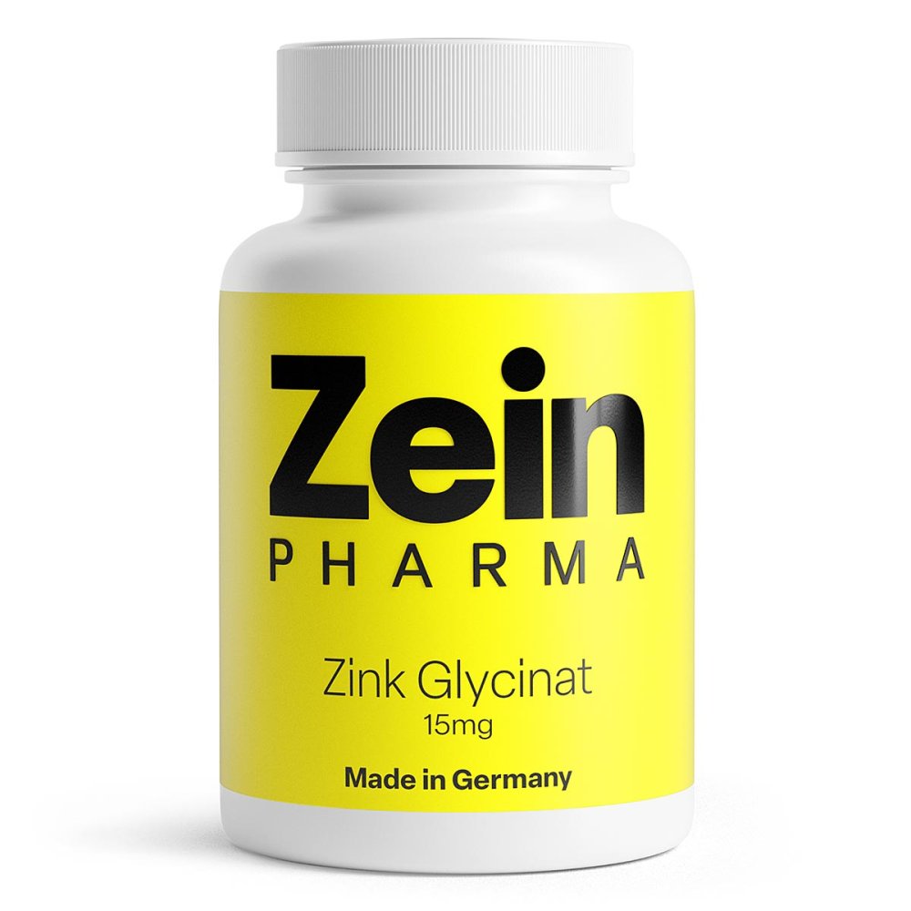 ZeinPharma Germany GmbH Zink Glycinat 15 Mg Magensaftresistente Kapseln 20576050