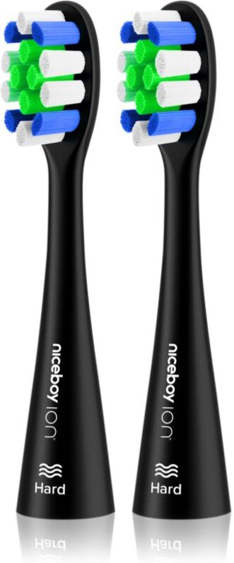 Niceboy ION Sonic Lite tête de rechange Hard Black 2 pcs