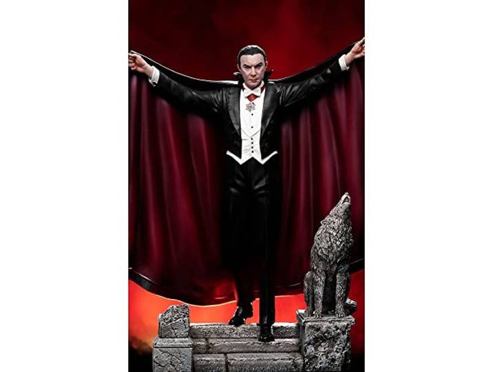 Iron Studios - Universal Monsters Dracula 1/10 DLX STAT Statuen, Mehrfarbig (83273)