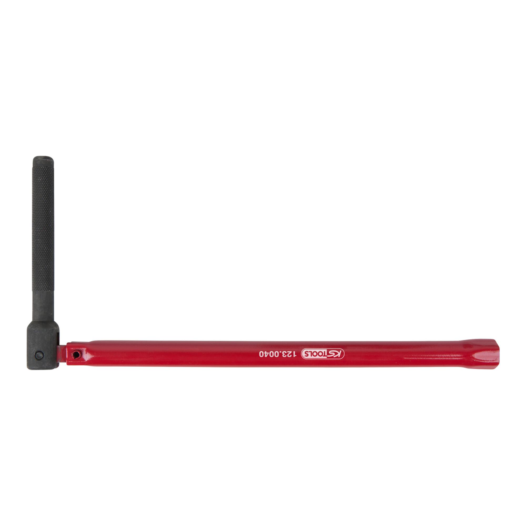 KS Tools Standhahn-Mutternschlüssel mit austauschbarem Adapter, 260 mm (123.0041)