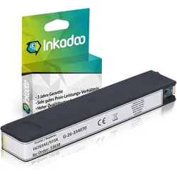 Inkadoo, Druckerpatrone, kompatible Tintenpatrone als Ersatz für HP 973X passend für HP PageWide Pro 450 PageWide Pro 452 (Y)